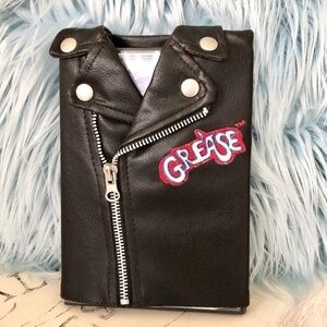GREASE DVD, 1998, Rockin' Rydell Edition, Faux Leather Jacket Sleeve